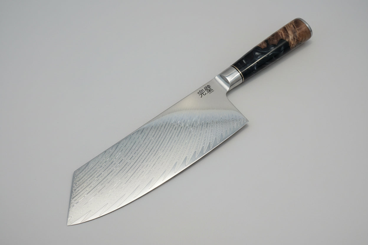 Kanpeki Hakmes – 18 cm Damascus VG10, 61 HRC