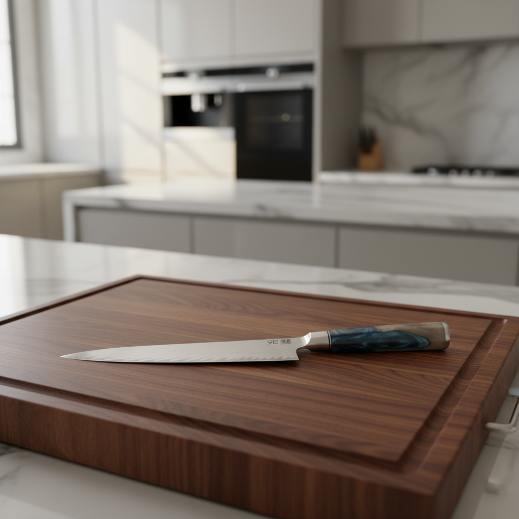 Kanpeki Koksmes – 20 cm Damascus VG10 (61 HRC)