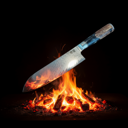 Santoku 67 laags damascus Kanpeki