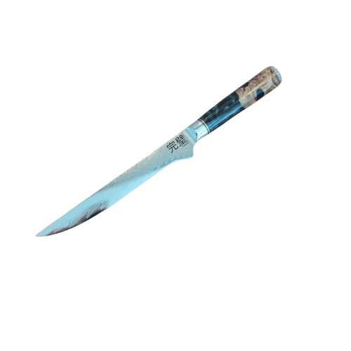 Kanpeki Uitbeenmes – 15 cm Damascus VG10, 61 HRC