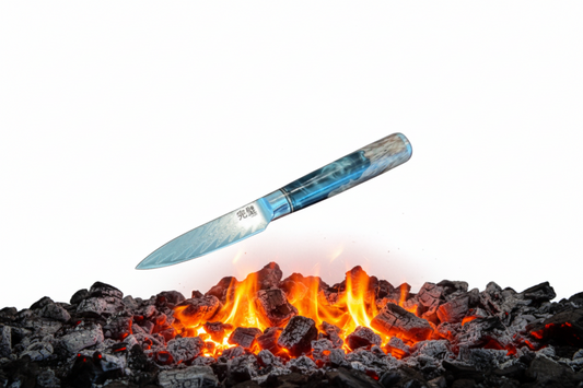 Kanpeki Officemes – 9 cm Damascus VG10 (61 HRC)