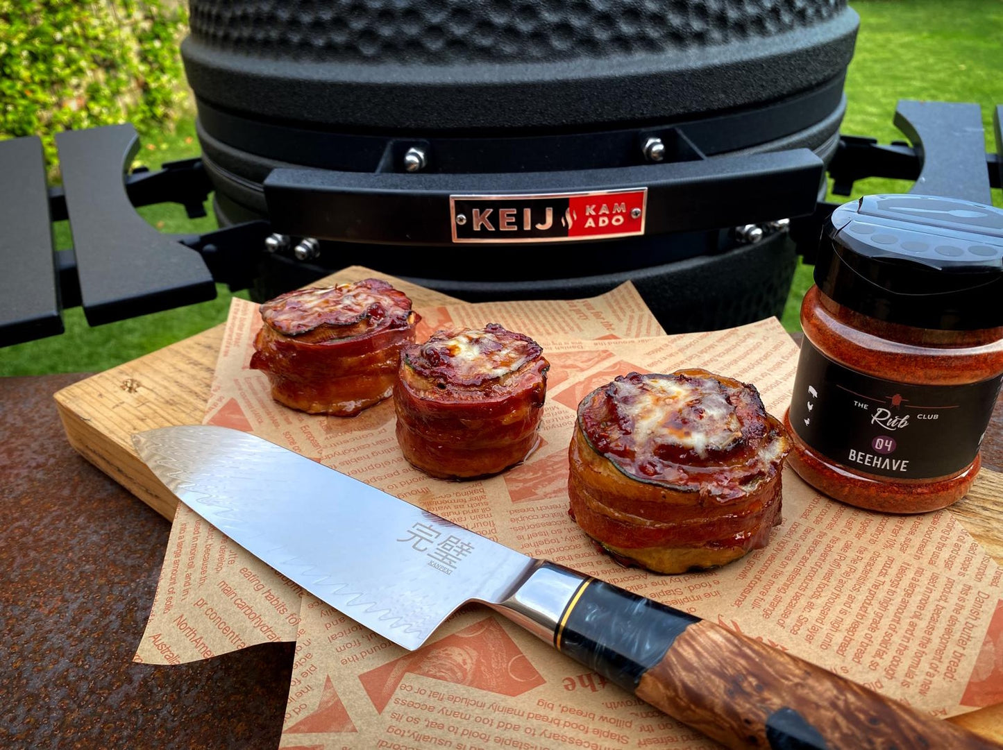 Santoku 67 laags damascus Kanpeki