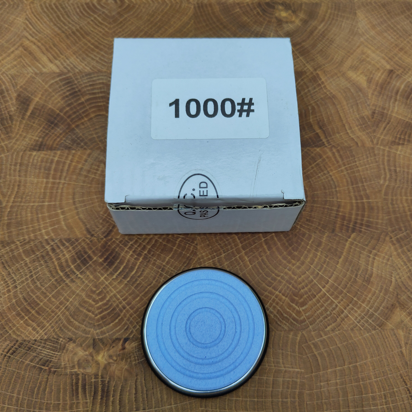 Kanpeki Vervangende Slijpschijf – Korund Korrel 1000 | Voor Rollende Messenslijper